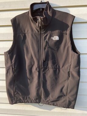 CLEAN The North Face size Large Apex 2013 Polyester Vest Black